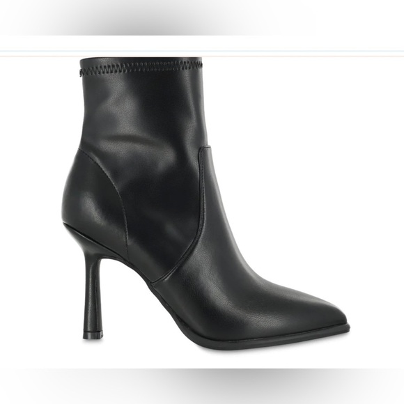 MIA BARBARA POINTED BLACK BOOTIES NEW SIZE 9 MEDIUM - Picture 9 of 12